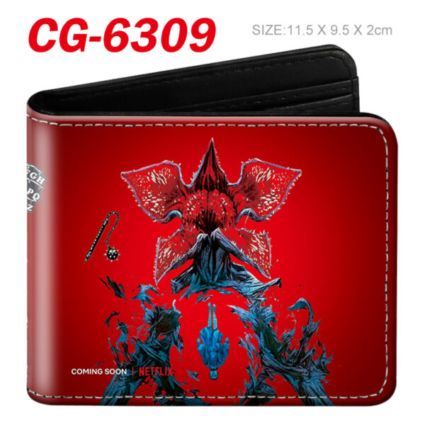 CG-6309 Stranger Things Wallet PVC Purse11x9.5x2cm 60g