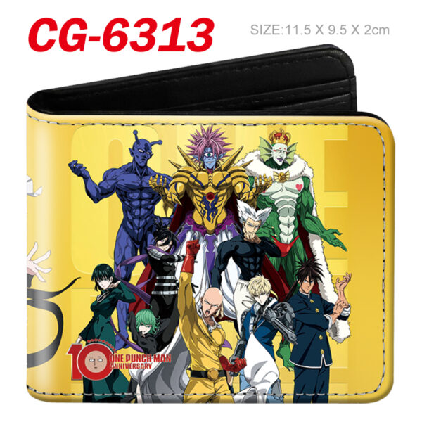 CG-6313 One Punch Man Wallet PVC Purse11x9.5x2cm 60g
