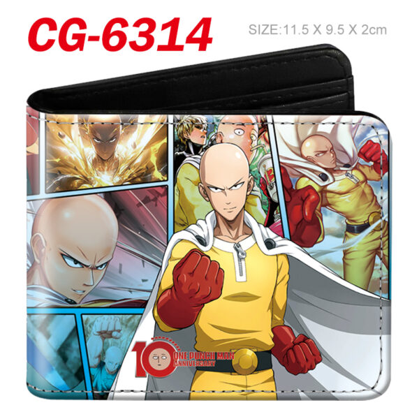 CG-6314 One Punch Man  Wallet PVC Purse11x9.5x2cm 60g
