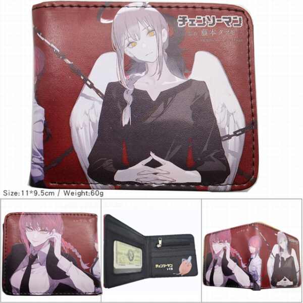 CG-6326 Chainsaw Man Wallet PVC Purse11x9.5x2cm 60g