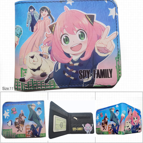 CG-6337 SPY x FAMILY  Wallet PVC Purse11x9.5x2cm 60g
