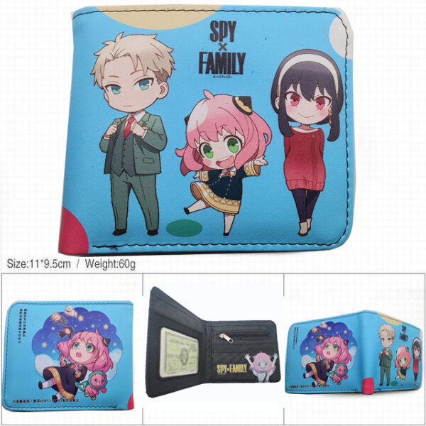 CG-6350 SPY x FAMILY Wallet PVC Purse11x9.5x2cm 60g