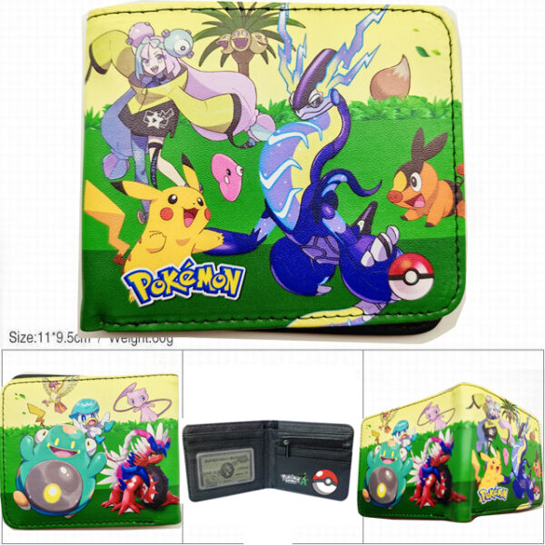 CG-6359 Pokemon Wallet PVC Purse11x9.5x2cm 60g