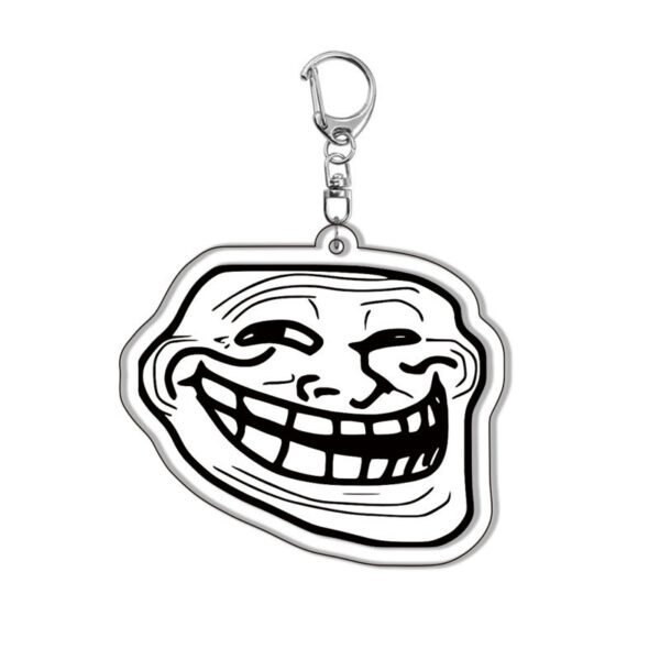 19324 Rage Comics Acrylic Key Chain price for 5 pcs 5.5cm