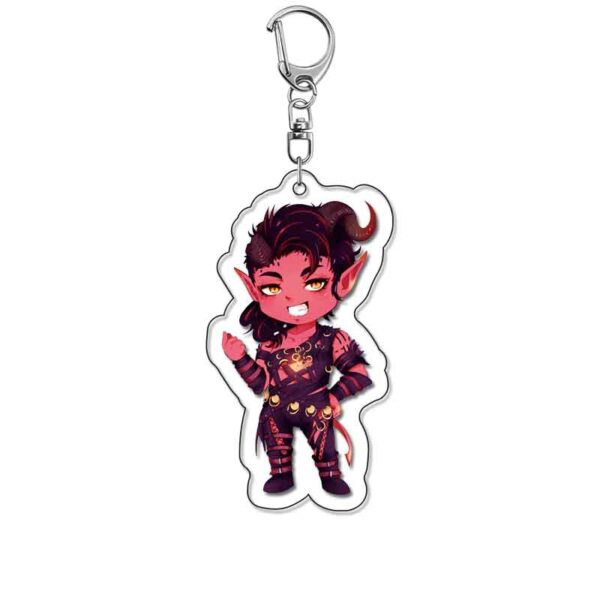 19351 Baldur's Gate Acrylic Key Chain price for 5 pcs 5.5cm