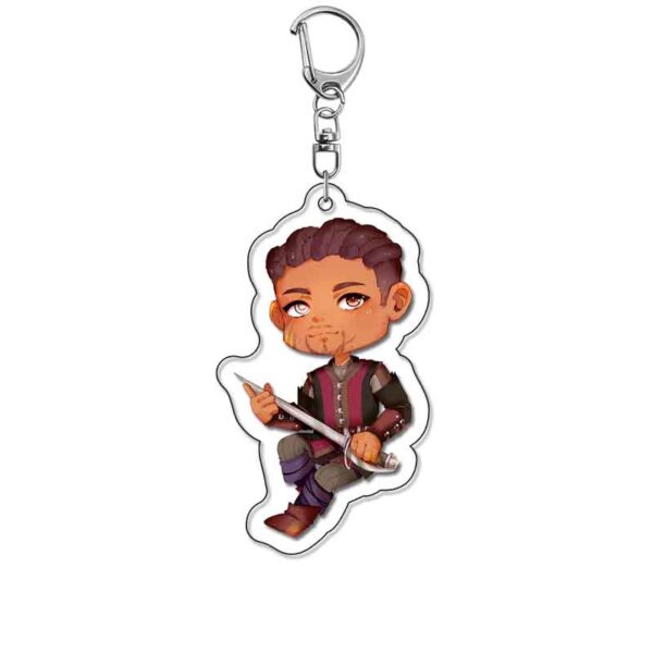 19353 Baldur's Gate Acrylic Key Chain price for 5 pcs 5.5cm
