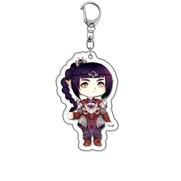 19355 Baldur's Gate Acrylic Key Chain price for 5 pcs 5.5cm