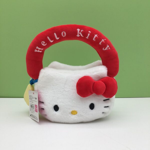MCPC921 Hello Kitty Plush Toy Handbag Japanese Style Cute Girl's Bag Claw Machine Toy Bag 20*17cm