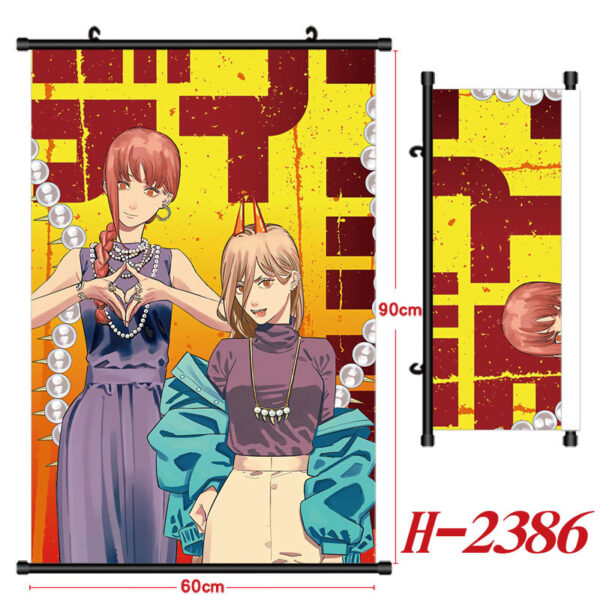 H-2386 Chainsaw Man Wallscroll 60x90cm