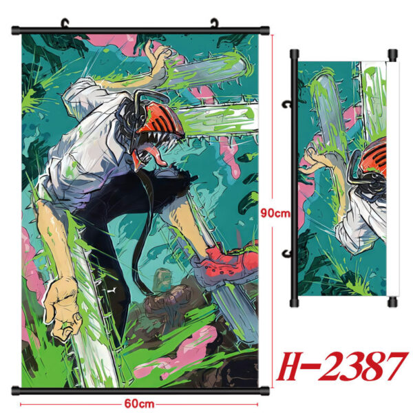 H-2387 Chainsaw Man Wallscroll 60x90cm