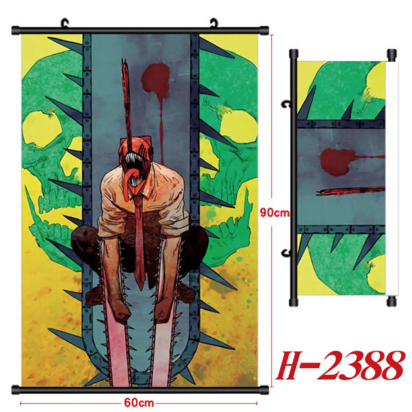 H-2388 Chainsaw Man Wallscroll 60x90cm