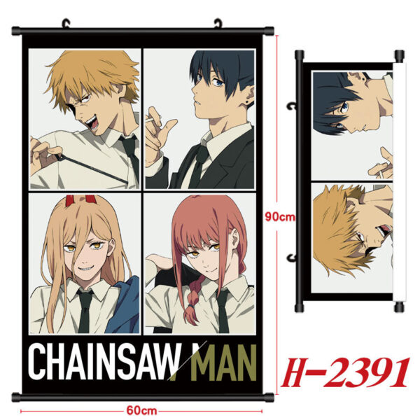 H-2391 Chainsaw Man Wallscroll 60x90cm