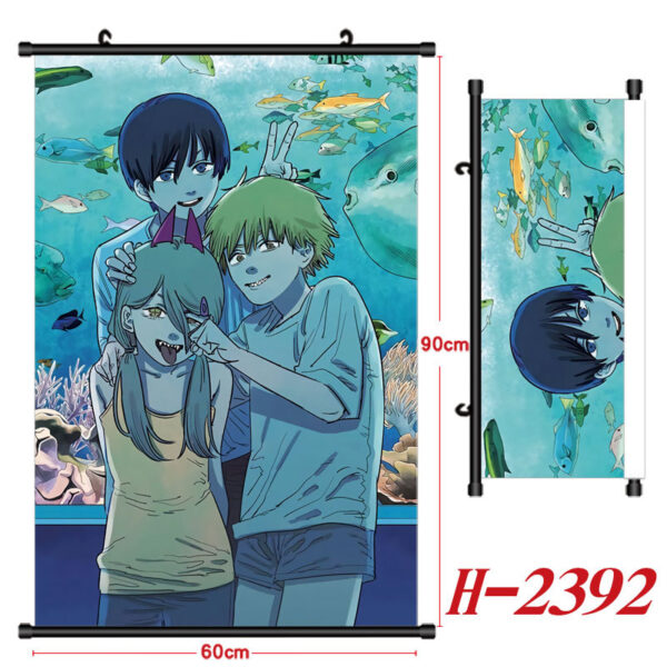 H-2392 Chainsaw Man Wallscroll 60x90cm