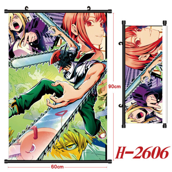 H-2606 Chainsaw Man Wallscroll 60x90cm