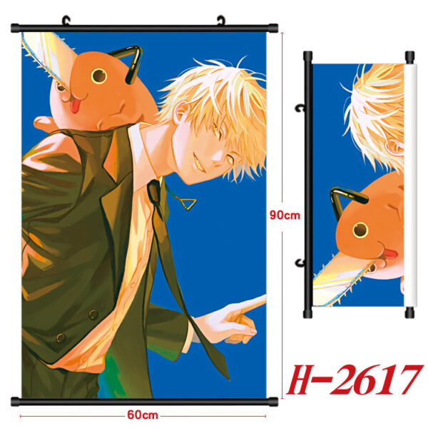 H-2617 Chainsaw Man Wallscroll 60x90cm