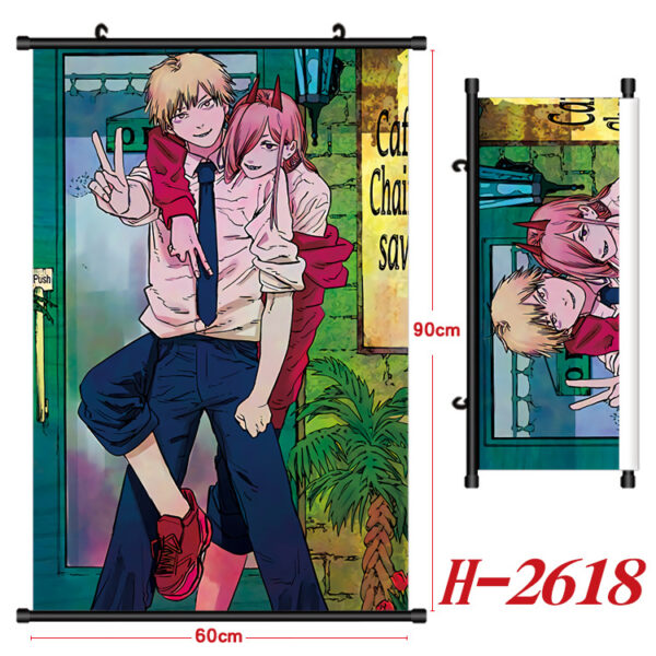 H-2618 Chainsaw Man Wallscroll 60x90cm