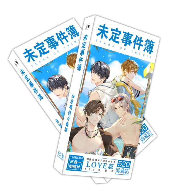 MCPD021 Tears of Themis Postcards price for 5 boxes 19.5x9.5x1.8cm