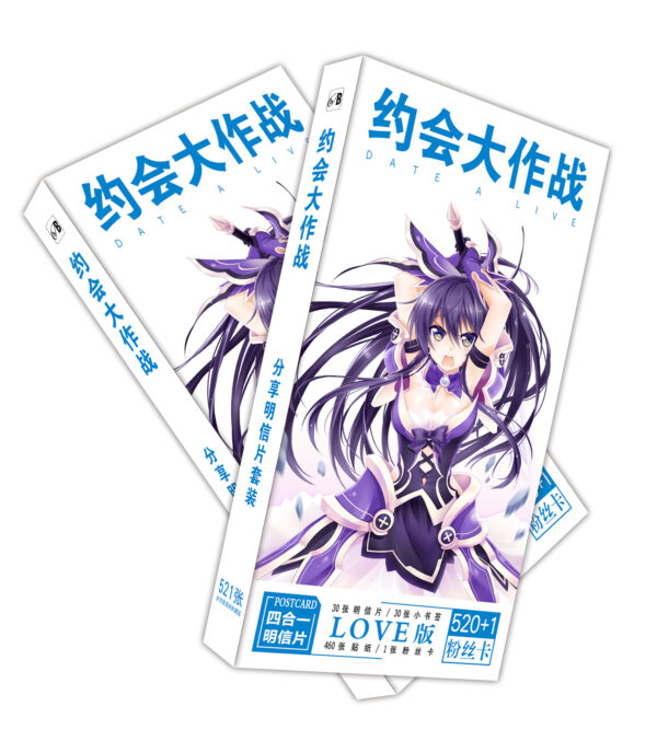 MCPD045 Date A Live Postcards price for 5 boxes 19.5x9.5x1.8cm