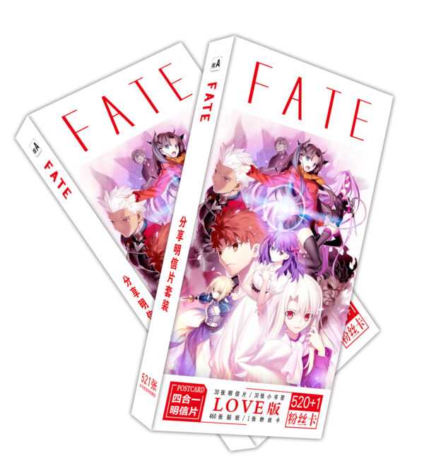 MCPD052 Fate/stay night Postcards price for 5 boxes 19.5x9.5x1.8cm