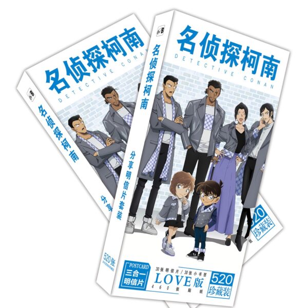 MCPD057 Detective Conan Postcards price for 5 boxes 19.5x9.5x1.8cm