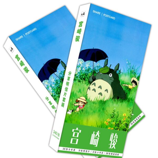 MCPD088 Totoro Postcards price for 5 boxes, 19.5x9.5x1.8cm