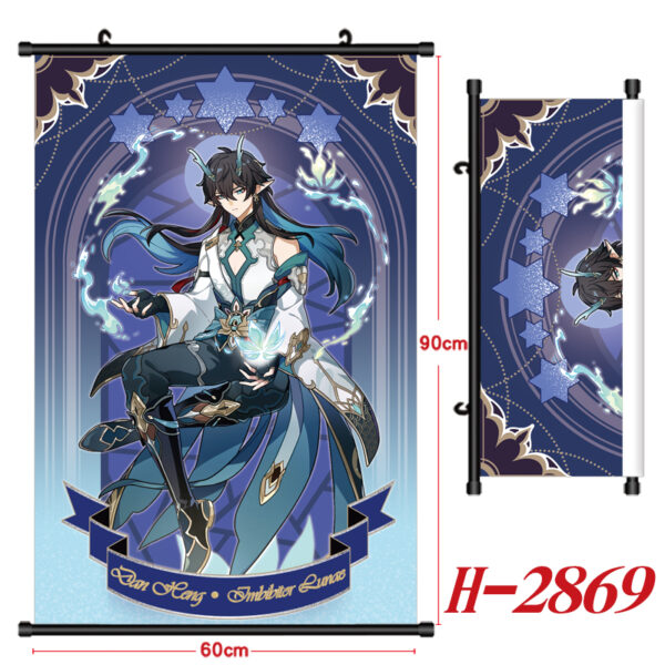H-2869 Honkai Star Rail Wallscroll 60x90cm