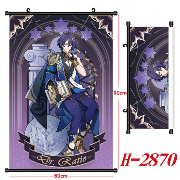 H-2870 Honkai Star Rail Wallscroll 60x90cm