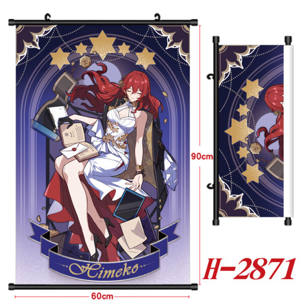H-2871 Honkai Star Rail Wallscroll 60x90cm