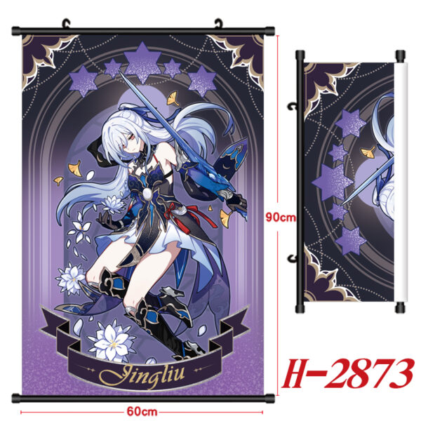 H-2873 Honkai Star Rail Wallscroll 60x90cm