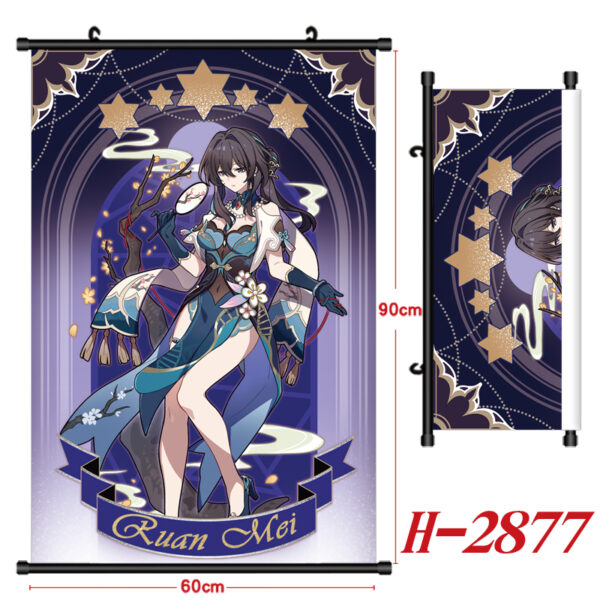 H-2877 Honkai Star Rail Wallscroll 60x90cm