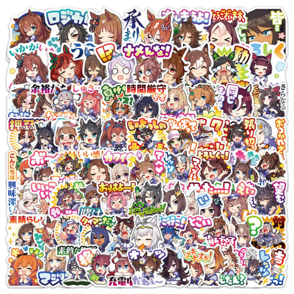 MCPD195 Uma Musume Pretty Derby Stickers Price for 5 sets 80 pcs a set