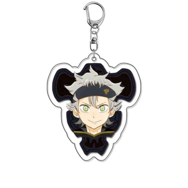 18656 Black Clover Acrylic Key Chain price for 5 pcs 5.5cm