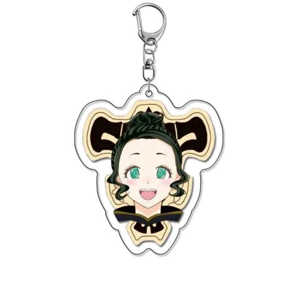 18663 Black Clover Acrylic Key Chain price for 5 pcs 5.5cm