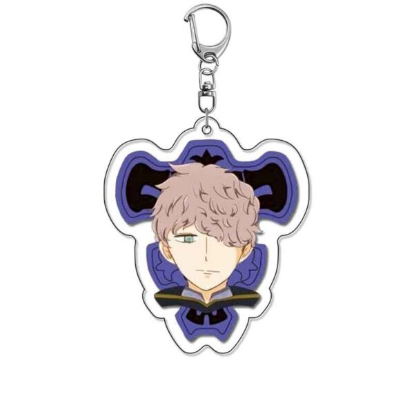 18664 Black Clover Acrylic Key Chain price for 5 pcs 5.5cm