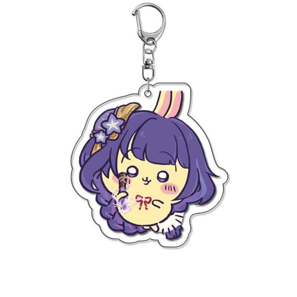 18740 Genshin Impact Acrylic Key Chain price for 5 pcs 5.5cm
