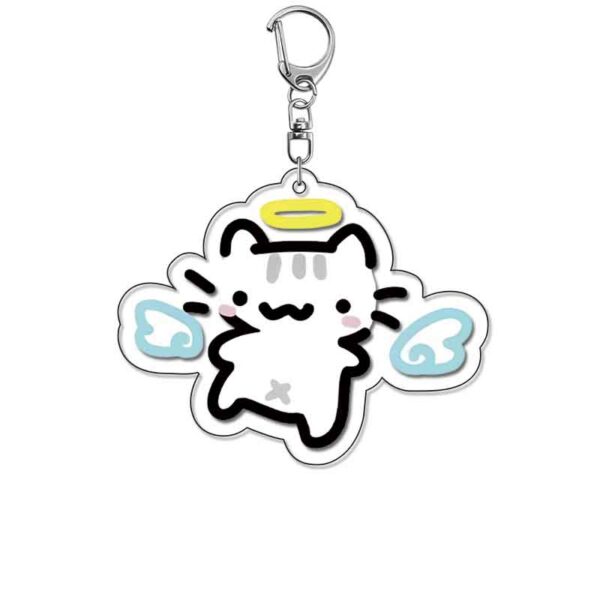 18763 Kitten Cat Acrylic Key Chain price for 5 pcs 5.5cm