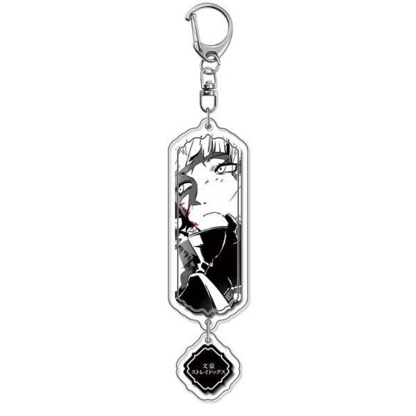 19857 Bungo Stray Dogs Acrylic Key Chain price for 5 pcs 5.5cm