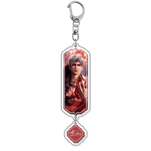 19882 Love and Deepspace Acrylic Key Chain price for 5 pcs 5.5cm