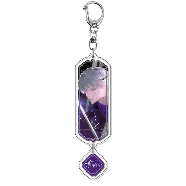 19888 Love and Deepspace Acrylic Key Chain price for 5 pcs 5.5cm