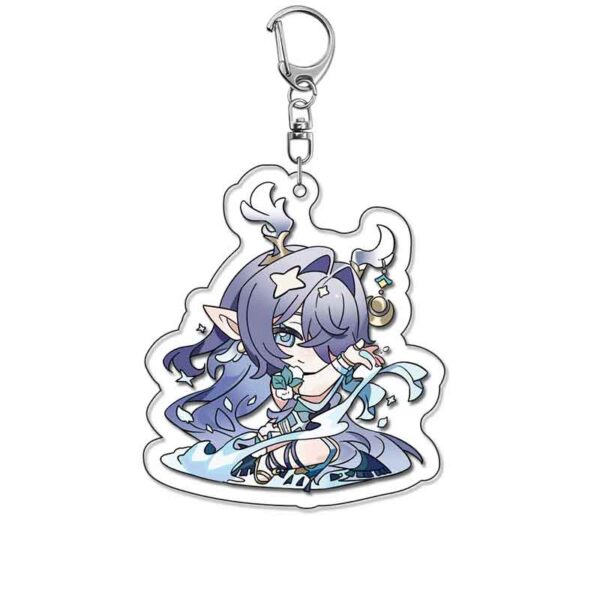 19977 Genshin Impact Acrylic Key Chain price for 5 pcs 5.5cm