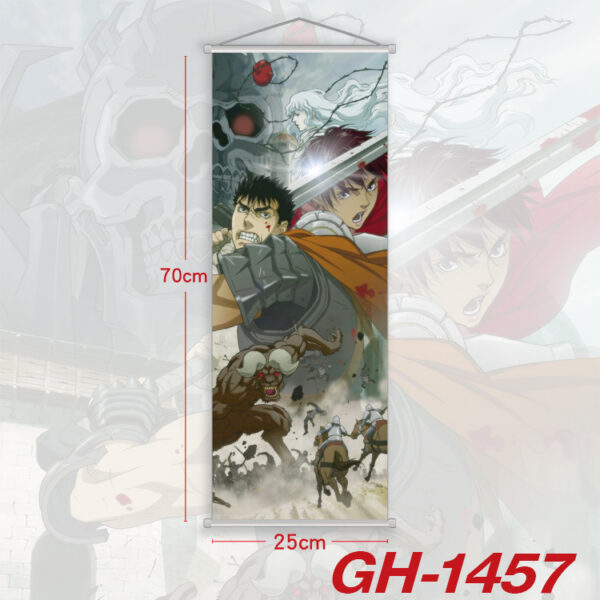 Berserk Wallscroll 25x70cm GH-1457