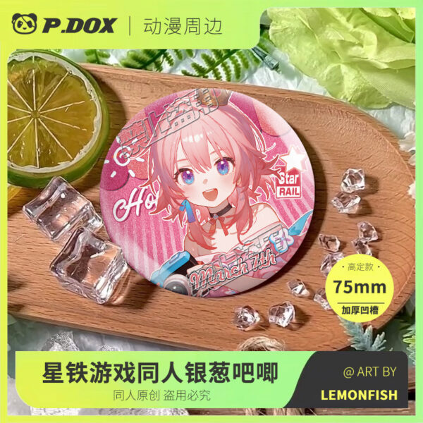MCMK1751 Honkai Star Rail Brooches price for 5 pcs 75mm