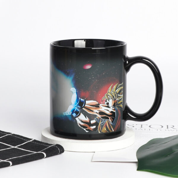 MCC017 Dragon Ball Heat-sensitive Color-changing Ceramic Mug Cups