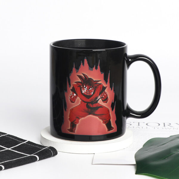 MCC018 Dragon Ball Heat-sensitive Color-changing Ceramic Mug Cups
