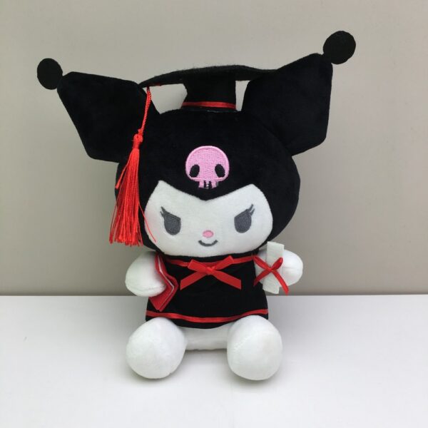 MCPC953 Kuromi Plush Doll with Graduation Cap & Gown 20cm