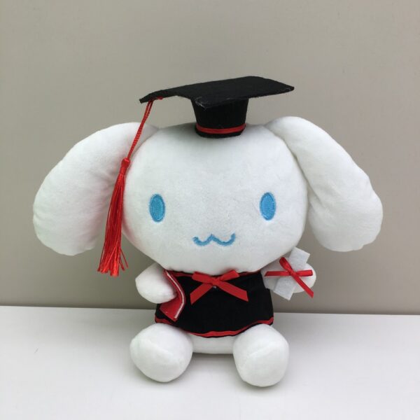 MCPC954 Cinnamoroll Plush Doll with Graduation Cap & Gown 20cm