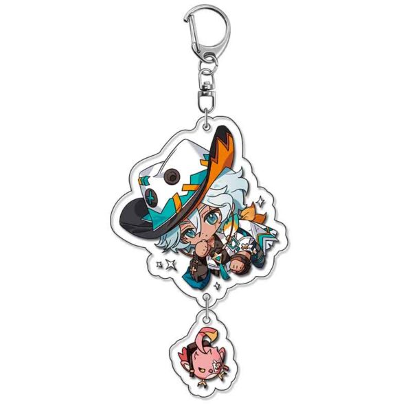 18541 Genshin Impact Acrylic Key Chain price for 5 pcs