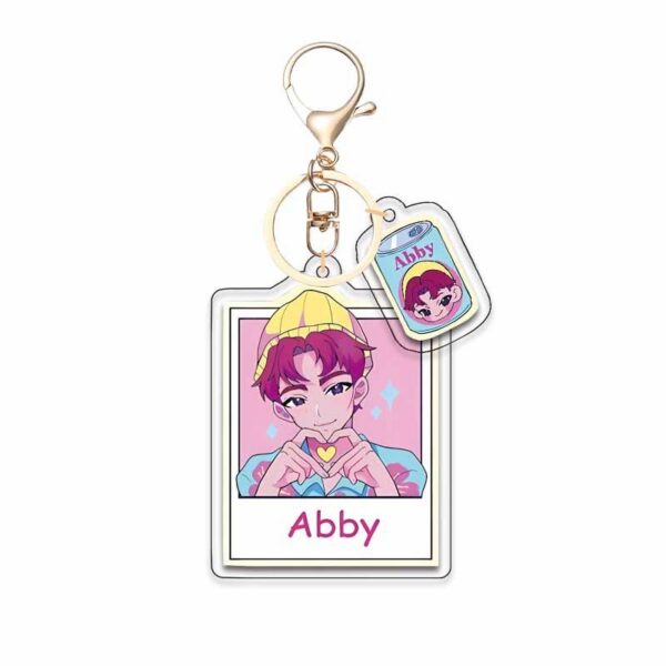 19217 K-POP Demon Hunters Acrylic Key Chain price for 5 pcs