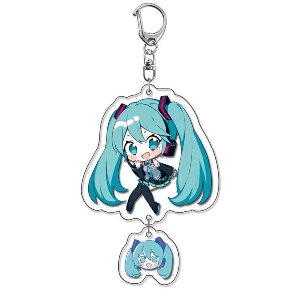 20081 Vocaloid Miku Acrylic Key Chain price for 5 pcs