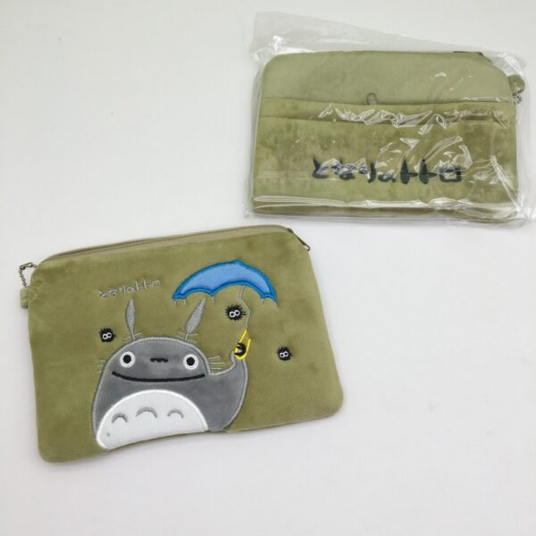 MCPC967 Totoro Cartoon Plush Toy Doll Bag Doll Headphone Storage Bag Doll Coin Purse 20*13CM